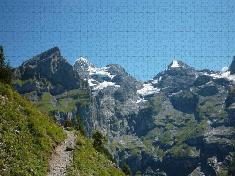 Alpenweg - CALVENDO Foto-Puzzle'