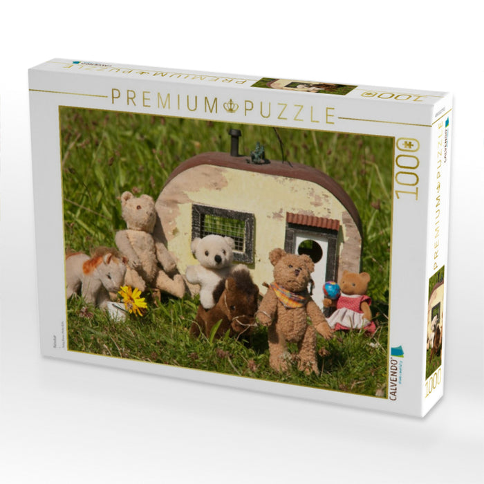 Reisebär - CALVENDO Foto-Puzzle'