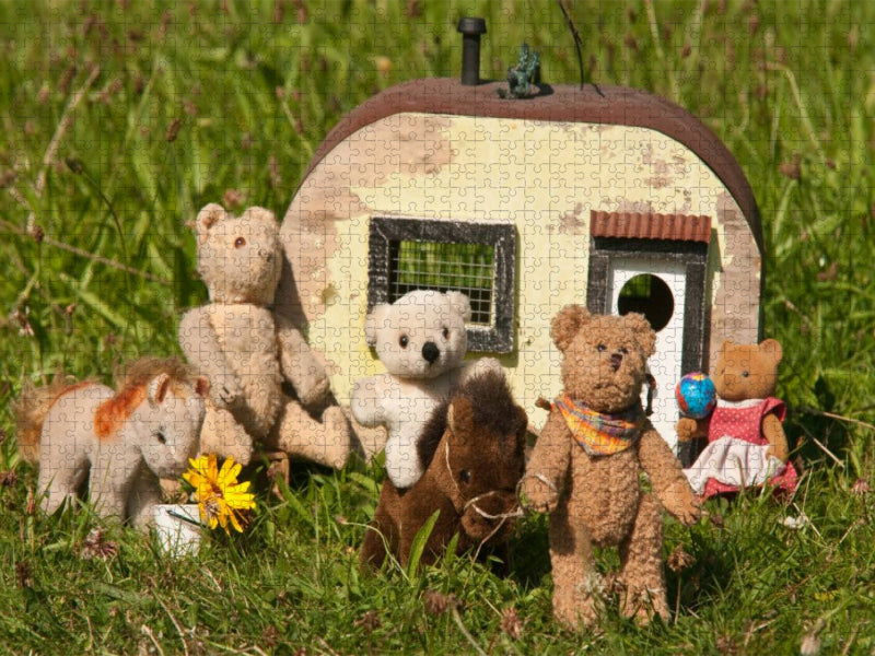 Reisebär - CALVENDO Foto-Puzzle'