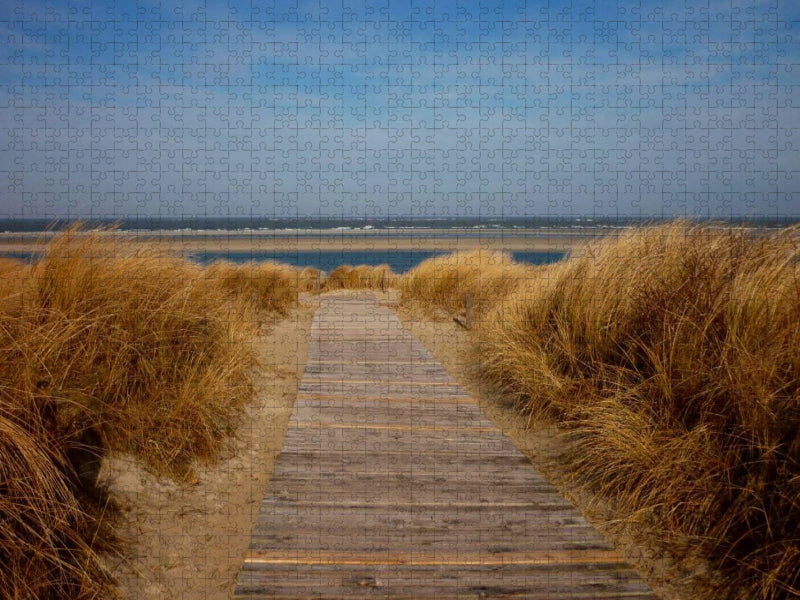 Weg zum Meer - CALVENDO Foto-Puzzle'