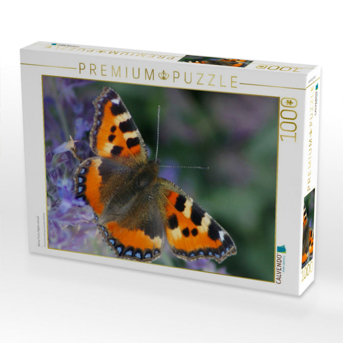 Kleiner Fuchs (Aglais urticae) - CALVENDO Foto-Puzzle'