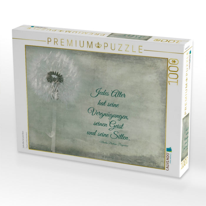Jedes Alter hat seine Reize - CALVENDO Foto-Puzzle'