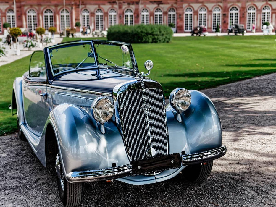 Horch 930 V Roadster, 1938. 3823 ccm, 92 PS, 130 kmh - CALVENDO Foto-Puzzle'