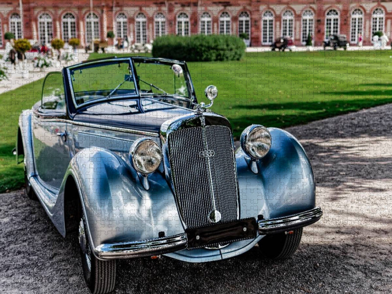 Horch 930 V Roadster, 1938. 3823 ccm, 92 PS, 130 kmh - CALVENDO Foto-Puzzle'