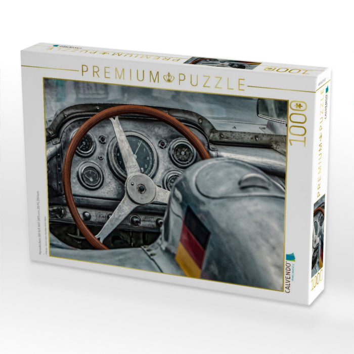 Mercedes Benz 300 SLR, 1957. 2975 ccm, 215 PS, 250 kmh - CALVENDO Foto-Puzzle'