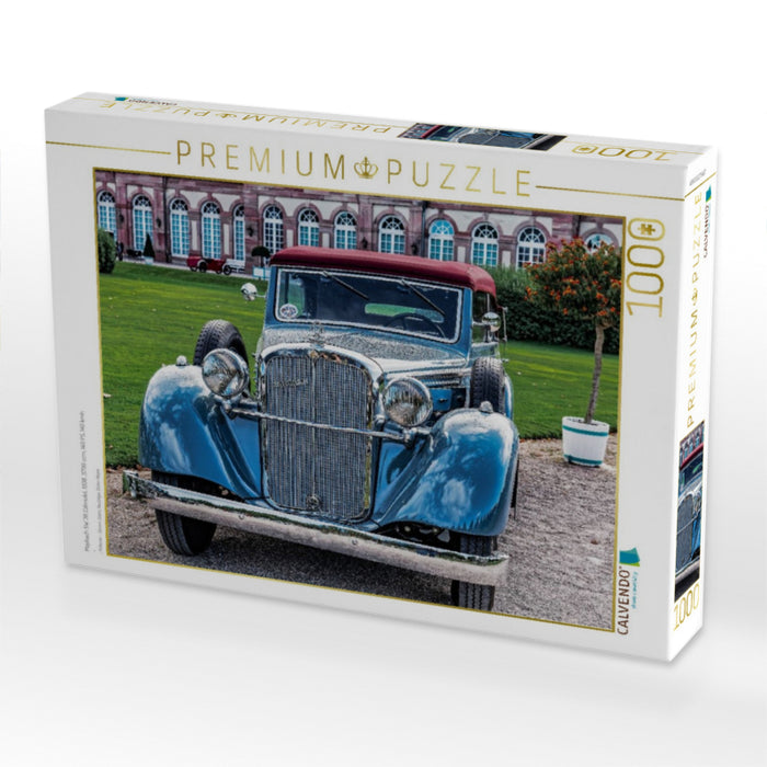 Maybach SW 38 Cabriolet, 1938. 3790 ccm, 140 PS, 140 kmh - CALVENDO Foto-Puzzle'