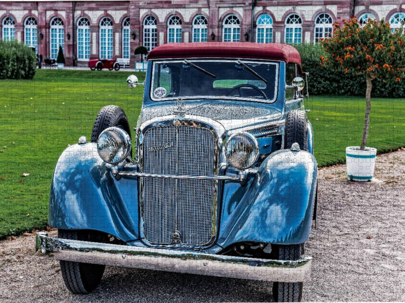 Maybach SW 38 Cabriolet, 1938. 3790 ccm, 140 PS, 140 kmh - CALVENDO Foto-Puzzle'