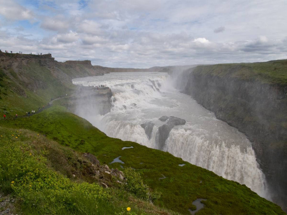 Gullfoss - CALVENDO Foto-Puzzle'