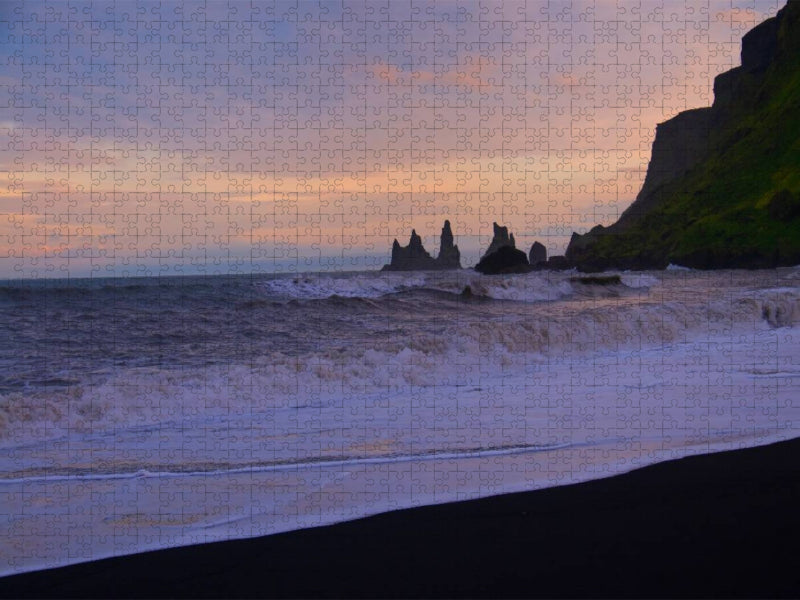 Südküste bei Vik, Island - CALVENDO Foto-Puzzle'