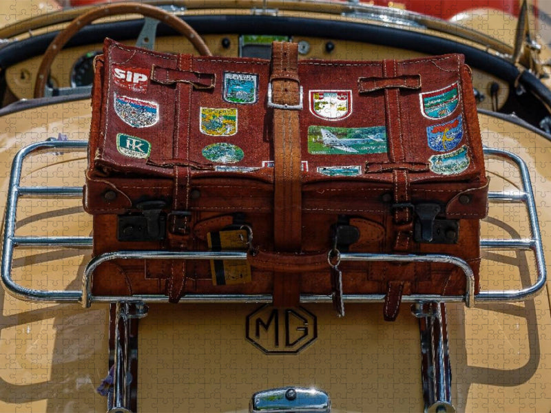 MG A 1958.1480 ccm, 72 PS, 157 kmh - CALVENDO Foto-Puzzle'