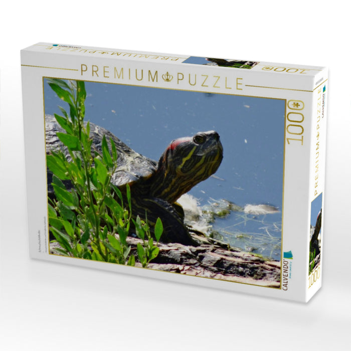 Schmuckschildkröte - CALVENDO Foto-Puzzle'