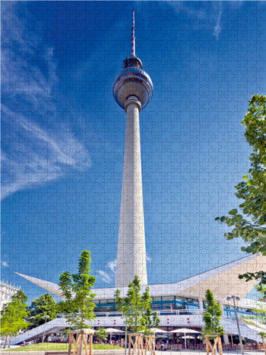 TV Tower BERLIN - CALVENDO photo puzzle 