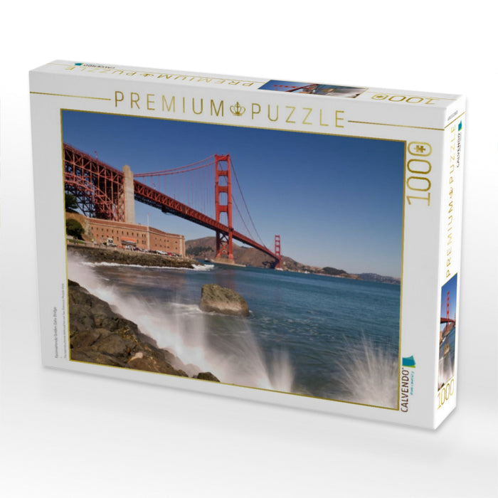 Faszinierende Golden Gate Bridge - CALVENDO Foto-Puzzle'