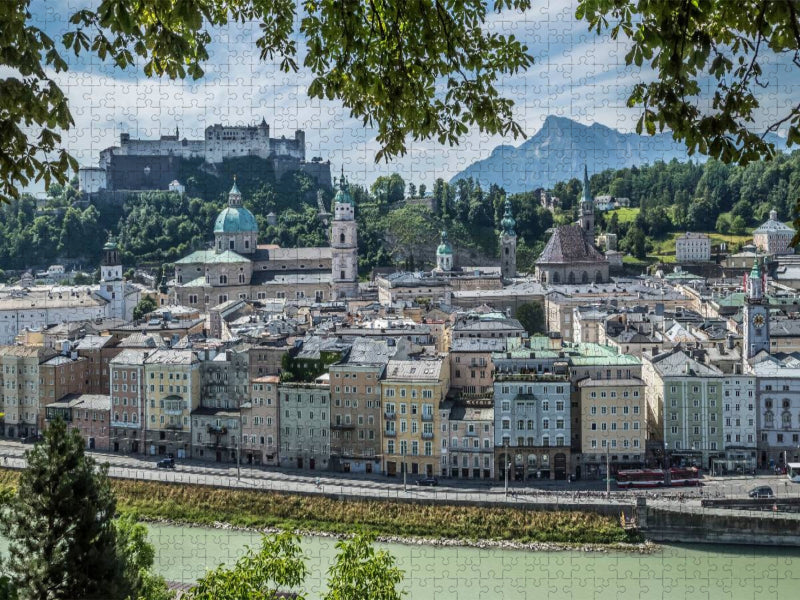 SALZBURG Wunderschöner Blick auf die Altstadt - CALVENDO Foto-Puzzle'