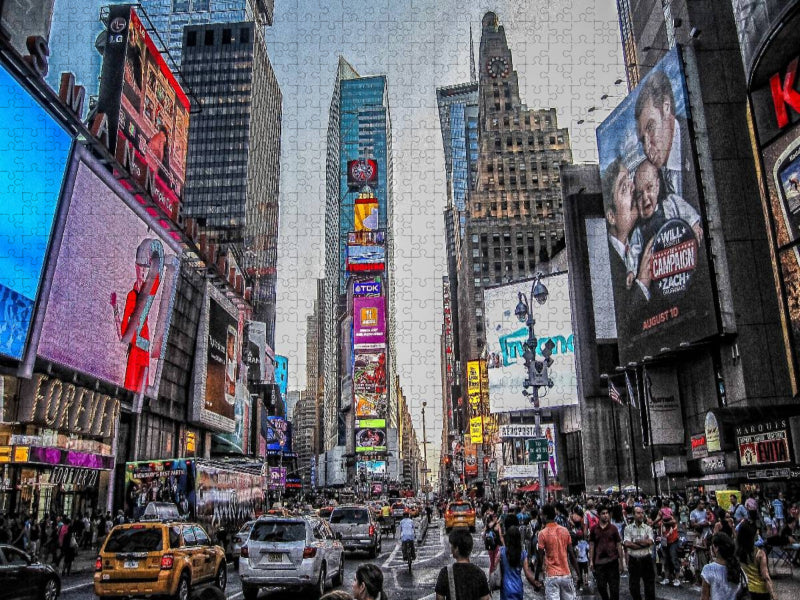 New York City Views - Time Square - CALVENDO Foto-Puzzle'
