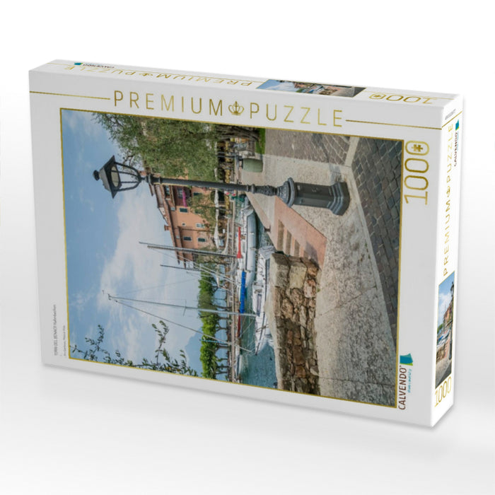 TORRI DEL BENACO Hafenbecken - CALVENDO Foto-Puzzle'