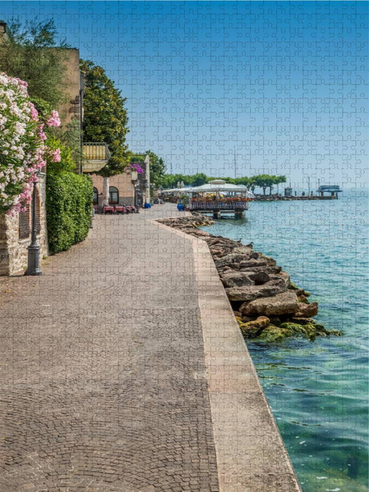 TORRI DEL BENACO Uferpromenade - CALVENDO Foto-Puzzle'