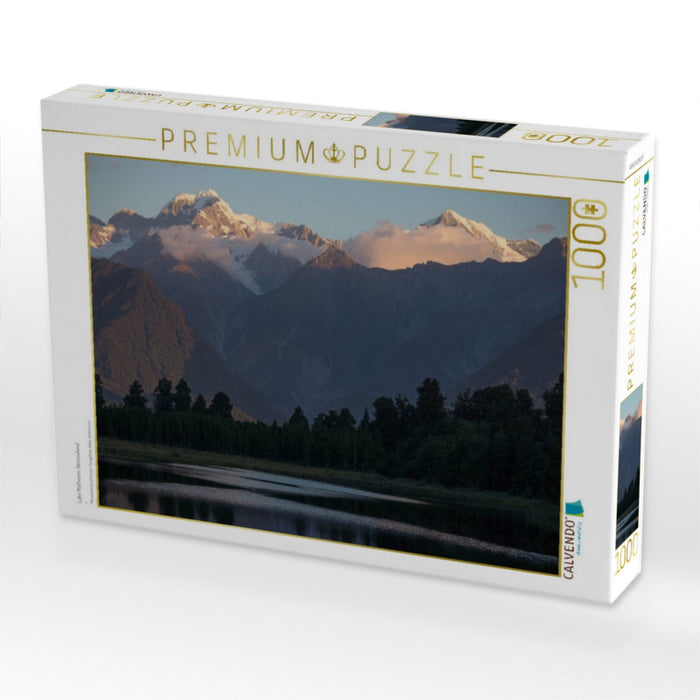 Lake Matheson, Neuseeland - CALVENDO Foto-Puzzle'