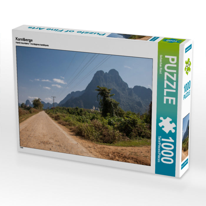 Karst mountains - CALVENDO photo puzzle 