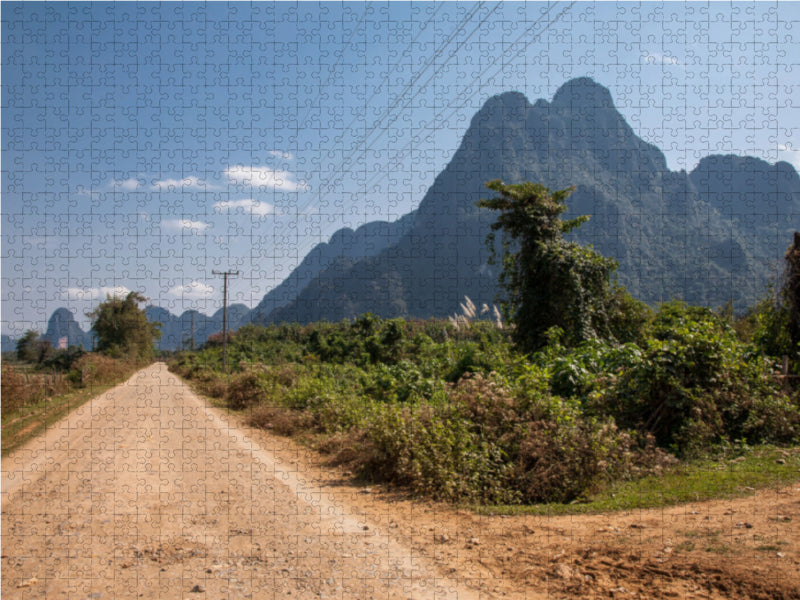 Karst mountains - CALVENDO photo puzzle 