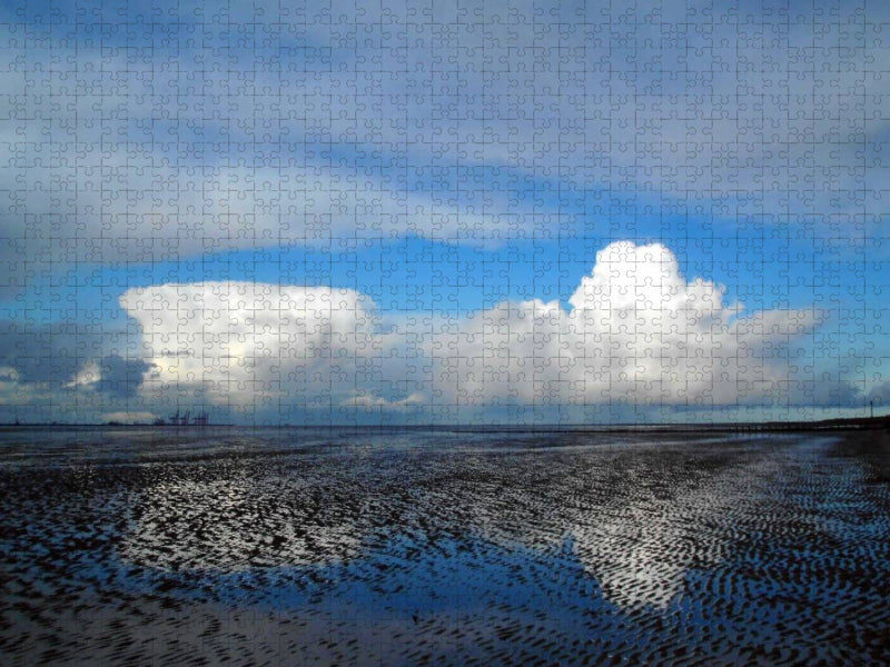 Eckwarderhörne in Butjadingen - CALVENDO Foto-Puzzle'