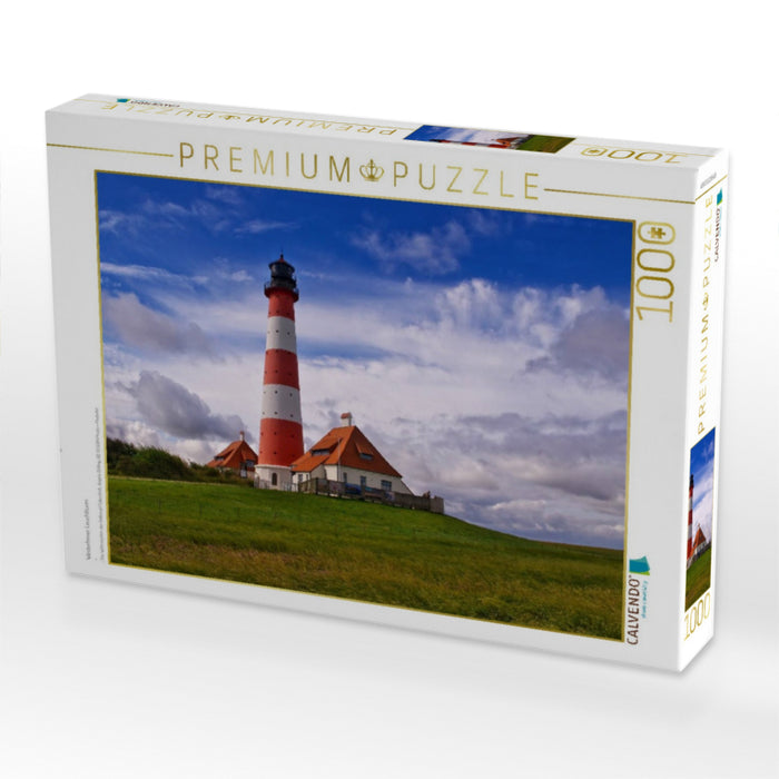 Westerhever Leuchtturm - CALVENDO Foto-Puzzle'