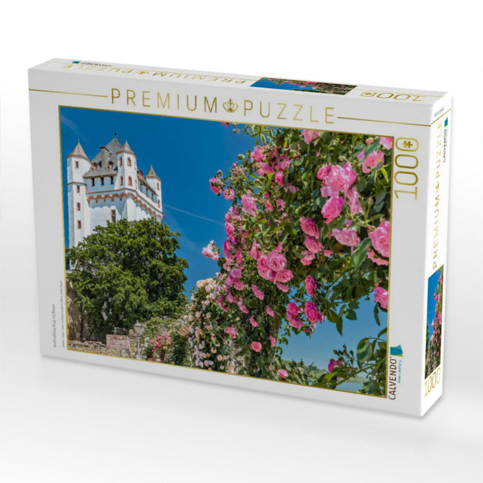 Kurfürstliche Burg mit Rosen - CALVENDO Foto-Puzzle'