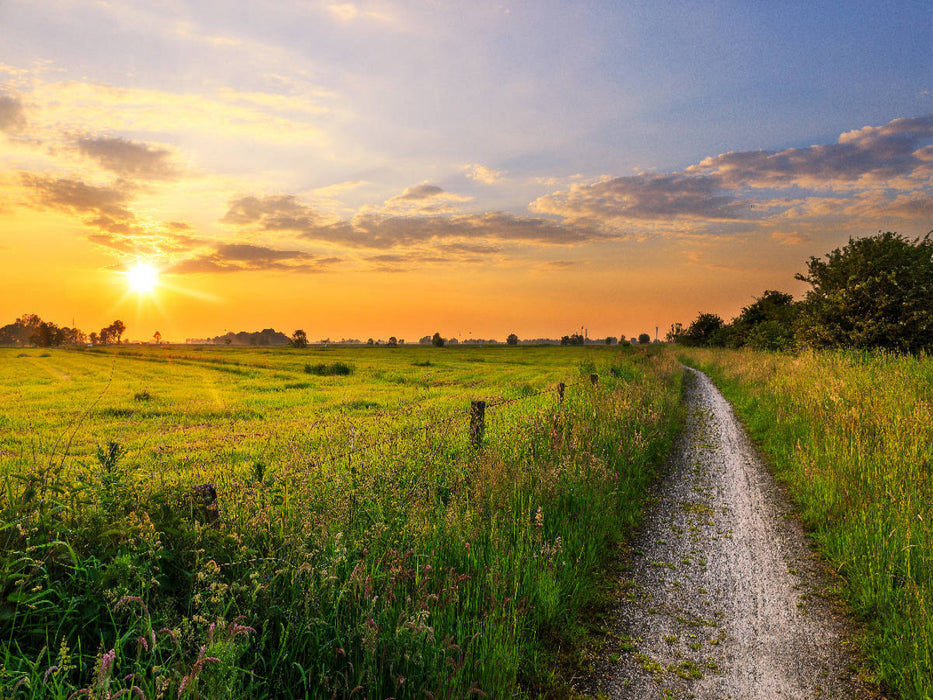 Sonnenuntergang bei Funnix - CALVENDO Foto-Puzzle'