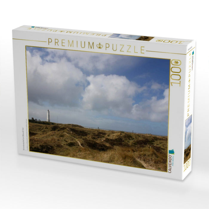 Dünenlandschaft am Blåvands Huk - CALVENDO Foto-Puzzle'