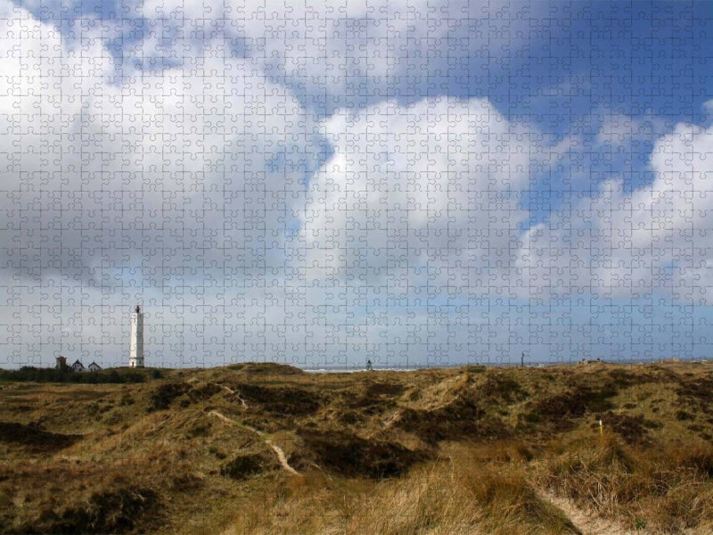 Dünenlandschaft am Blåvands Huk - CALVENDO Foto-Puzzle'