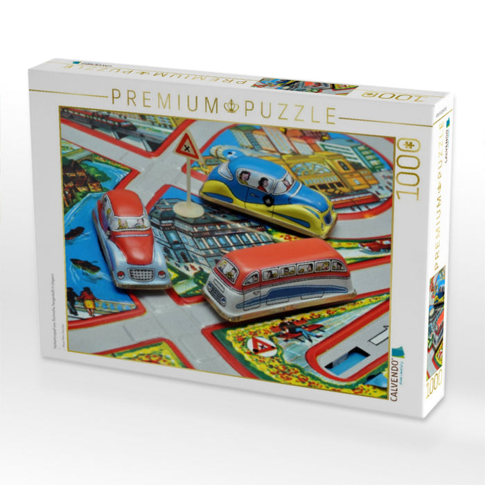 Verkehrsspiel von Technofix, hergestellt in Ungarn - CALVENDO Foto-Puzzle'
