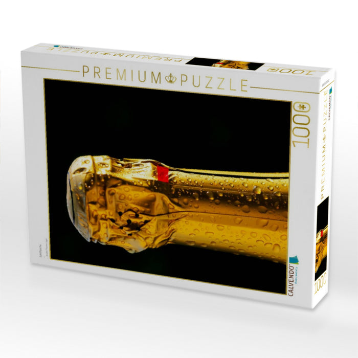 Sektflasche - CALVENDO Foto-Puzzle'