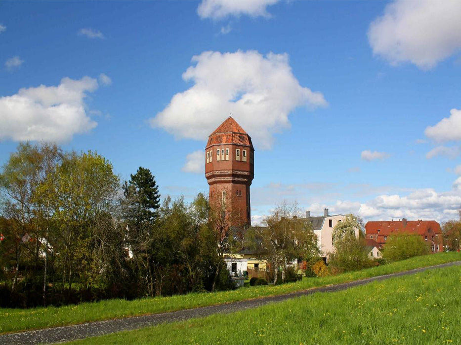 Alter Wasserturm in Nordenham - CALVENDO Foto-Puzzle'