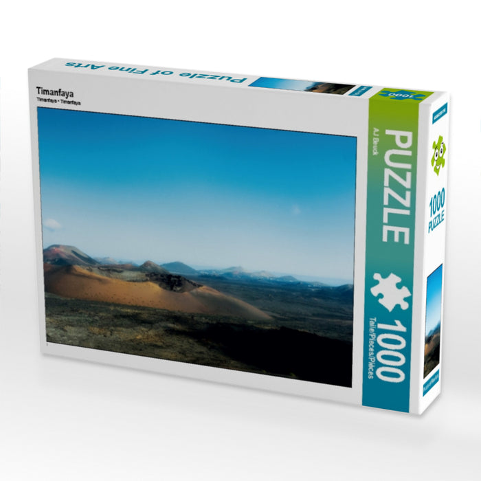 Timanfaya 1000 Teile Puzzle quer - CALVENDO Foto-Puzzle'