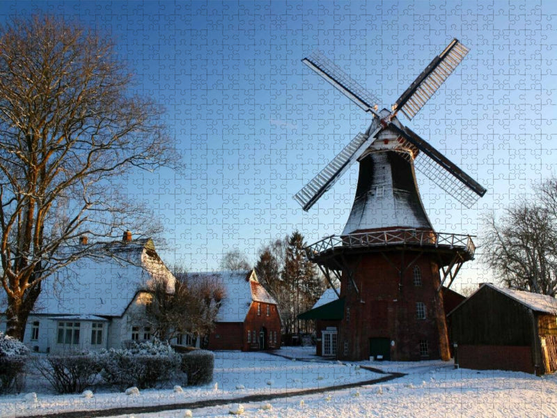 Moorseer Mühle in Abbehausen - CALVENDO Foto-Puzzle'
