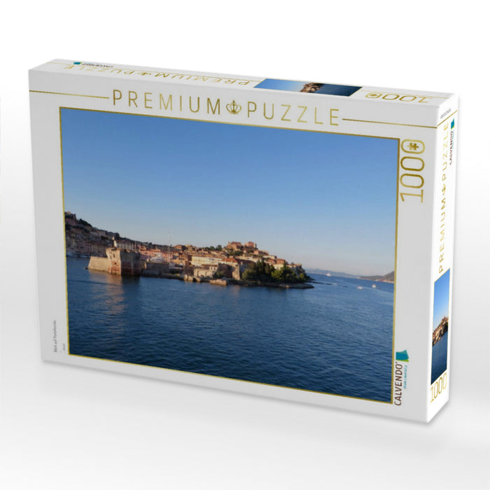 Blick auf Portoferraio - CALVENDO Foto-Puzzle'