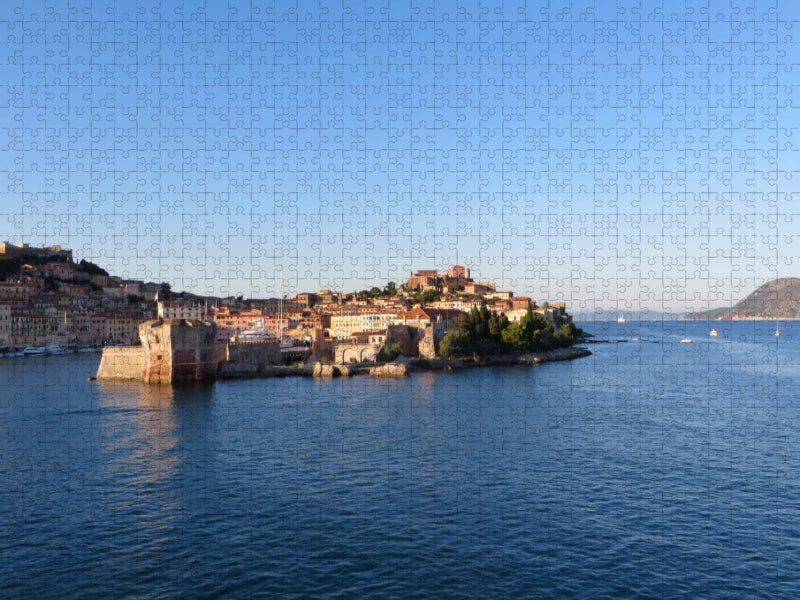 Blick auf Portoferraio - CALVENDO Foto-Puzzle'