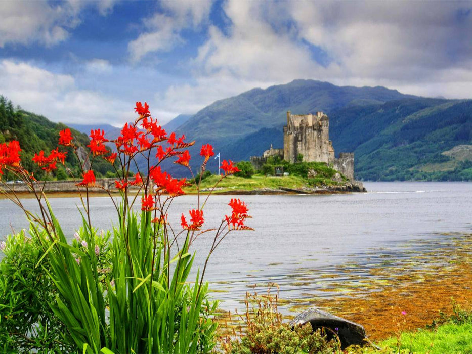 Eilean Donan Castle bei Dornie - CALVENDO Foto-Puzzle'