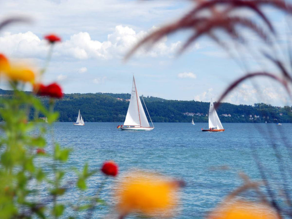 Segelboote auf dem Bodensee - CALVENDO Foto-Puzzle'