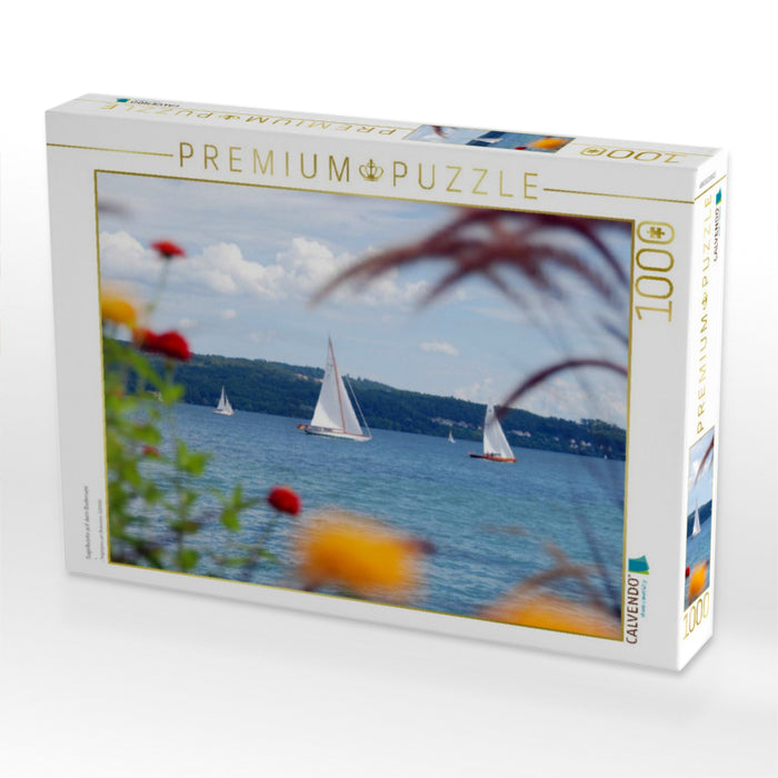 Segelboote auf dem Bodensee - CALVENDO Foto-Puzzle'