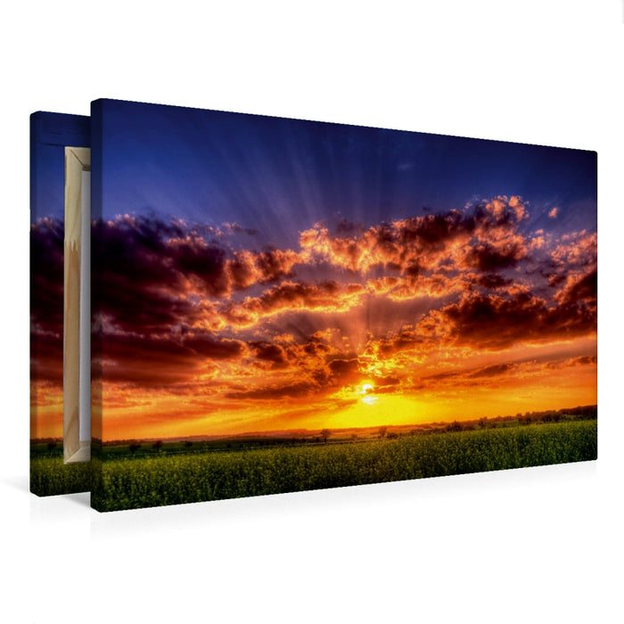 Premium Textil-Leinwand Strahlendes Licht