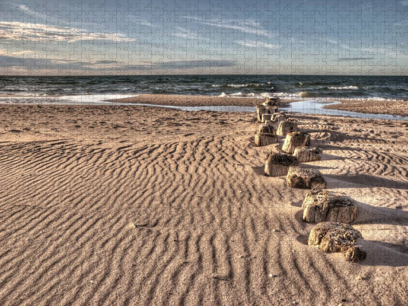 Strand Prerow - CALVENDO Foto-Puzzle'
