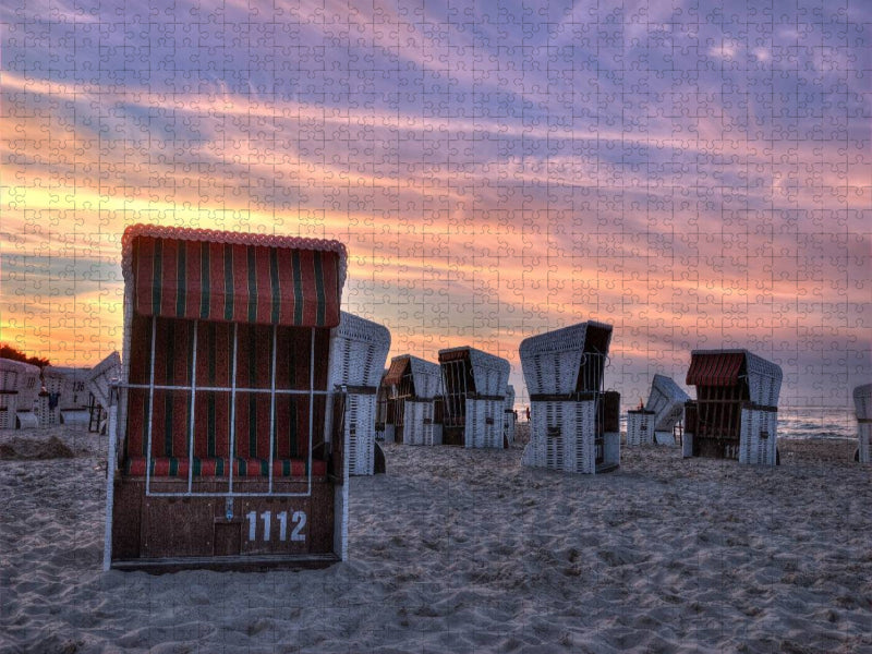 Strand Usedom - CALVENDO Foto-Puzzle'
