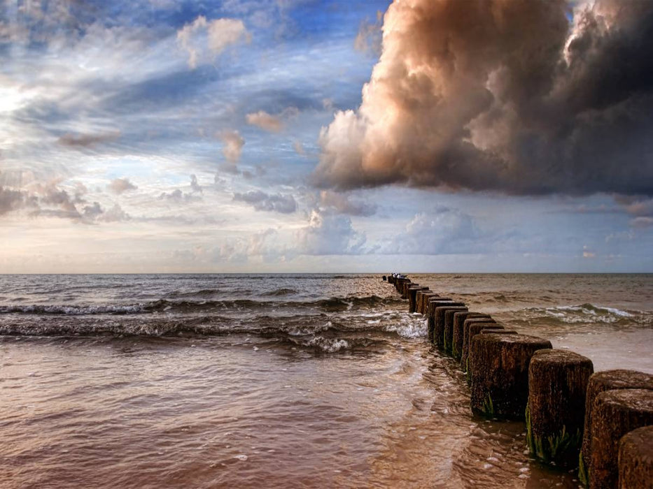 Ahrenshoop Buhnen - CALVENDO Foto-Puzzle'