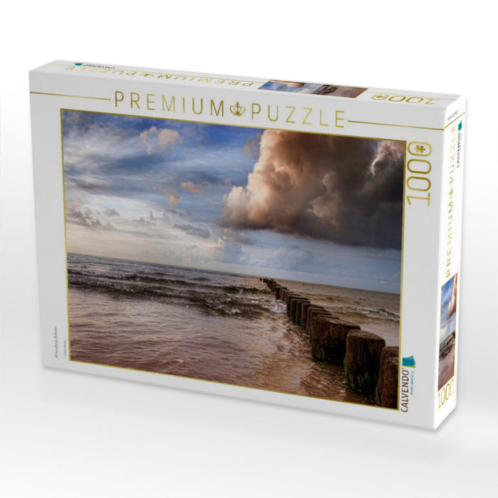 Ahrenshoop Buhnen - CALVENDO Foto-Puzzle'