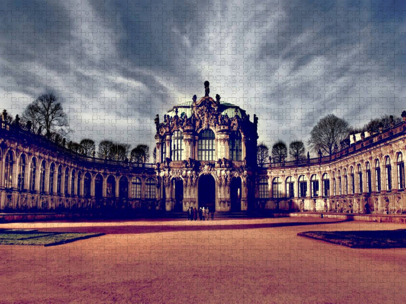 Der Dresdner Zwinger - CALVENDO Foto-Puzzle'