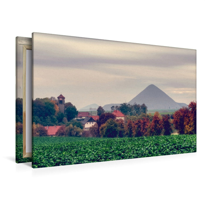 Premium Textil-Leinwand Otto Brosowski Schacht