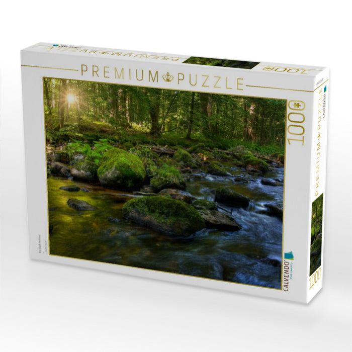 Ein Bach im Harz - CALVENDO Foto-Puzzle'