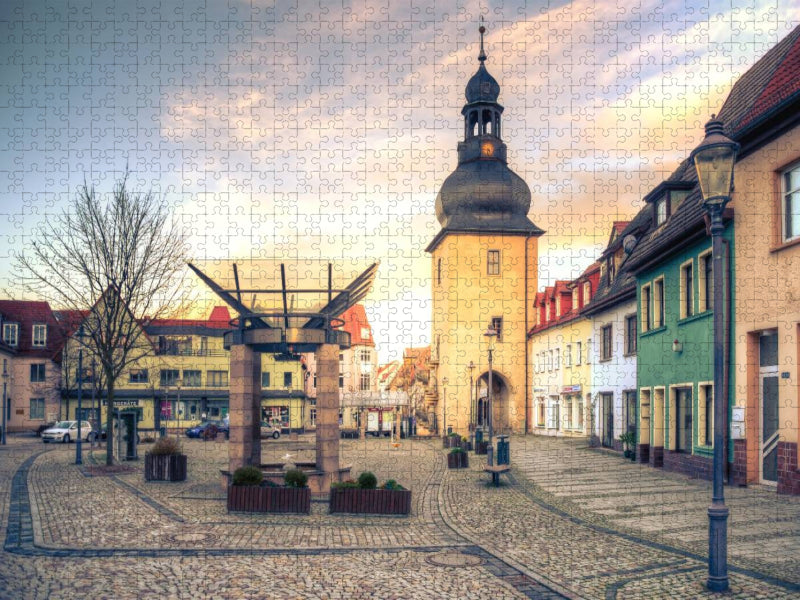 Der Freimarkt mit Saigertor - CALVENDO Foto-Puzzle'