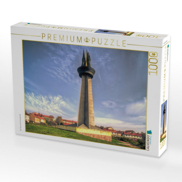 Die Flamme der Freundschaft - CALVENDO Foto-Puzzle'